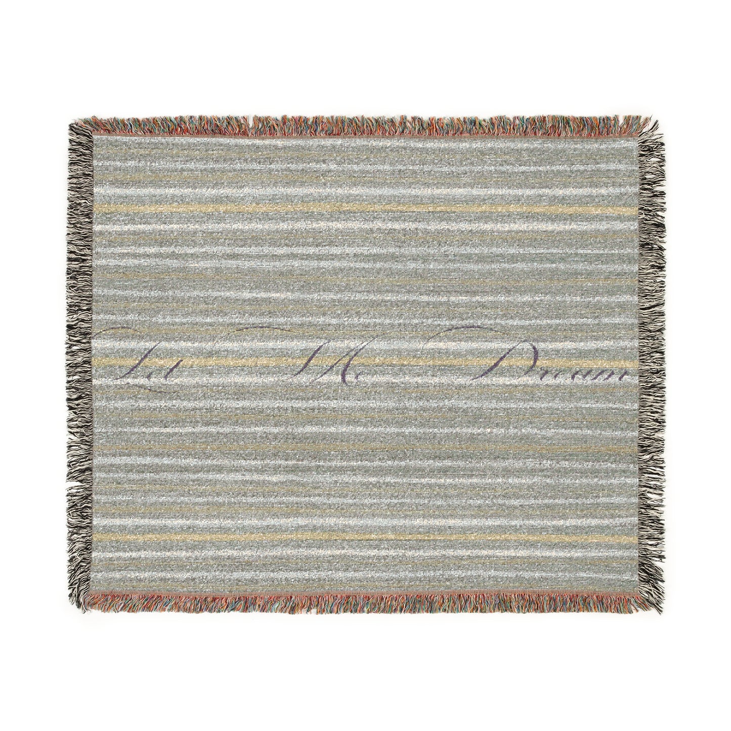 Let Me Dream woven blanket